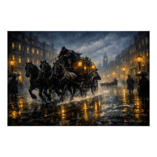 The Revenant Carriage — Stormlight of the Damned Poster