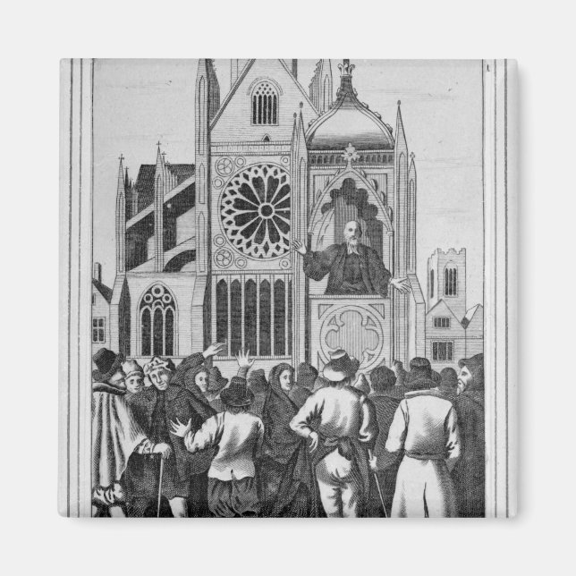 The Reverend Dr. Shaw Preaching Magnet (Front)