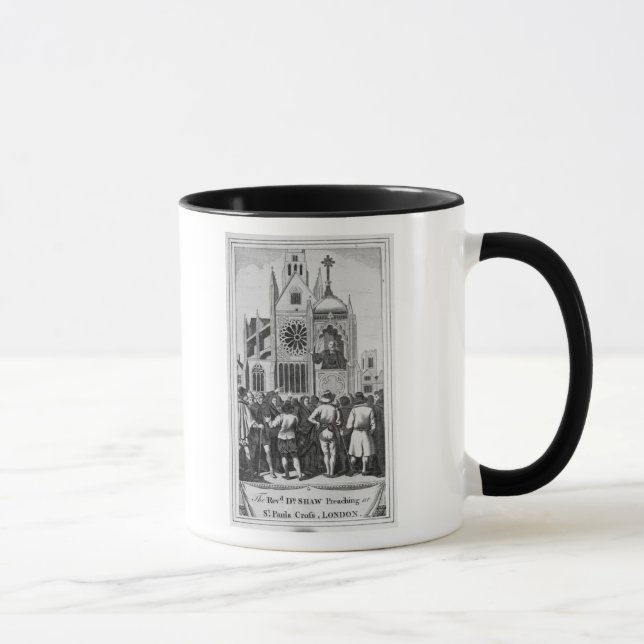 The Reverend Dr. Shaw Preaching Mug (Right)