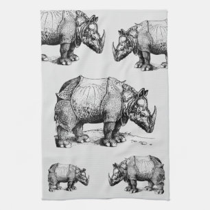 The Rhinoceros Tea Towel