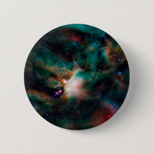 The Rho Ophiuchi Cloud Complex. 6 Cm Round Badge