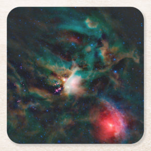 The Rho Ophiuchi Cloud Complex. Square Paper Coaster