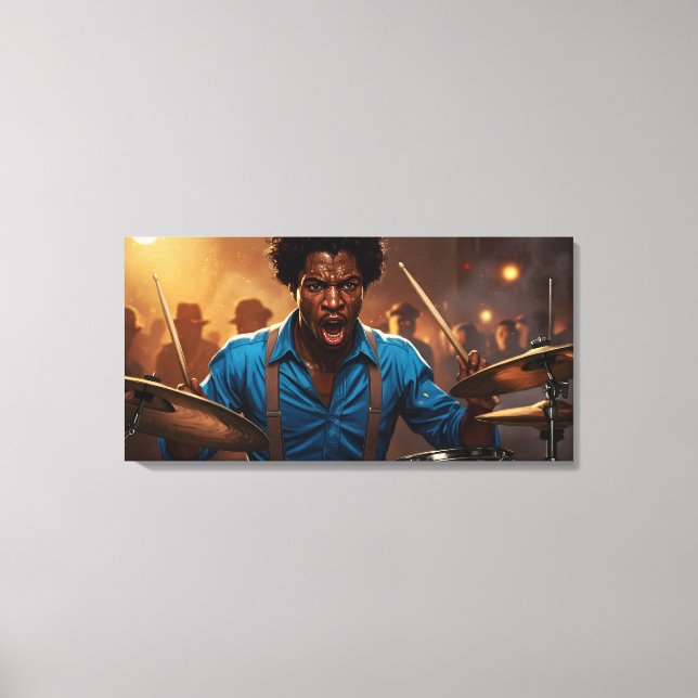 The Rhythm Ace Canvas Print (Front)