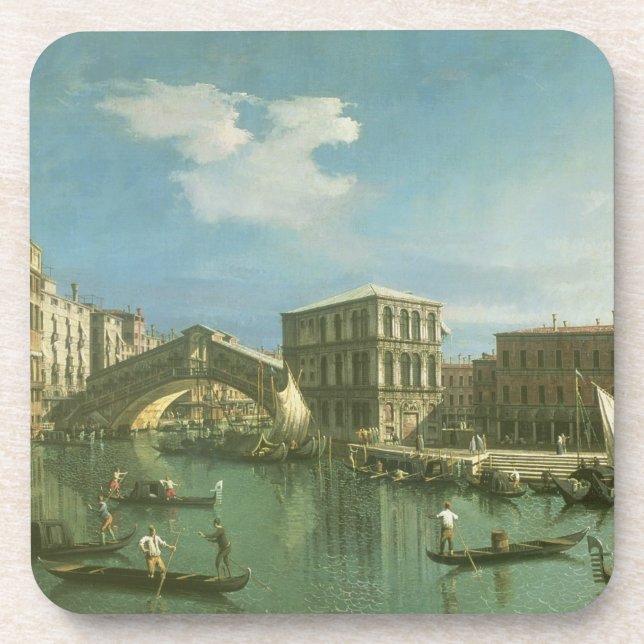 The Rialto Bridge, Venice Coaster (Front)