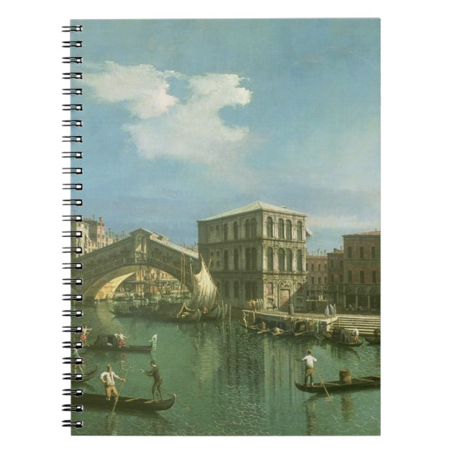 The Rialto Bridge, Venice Notebook (Front)