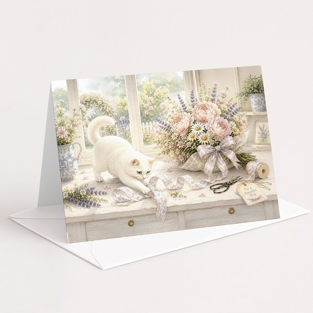 The Ribbon Thief It Watercolor Note Card (Creator Uploaded)