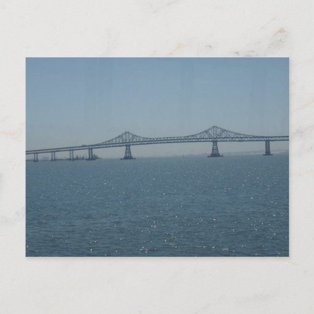 The Richardson Bay Bridge Postcard (Front)
