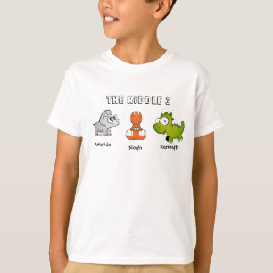 The Riddle 3 as Dinosaurs T-Shirt