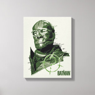 The Riddler Character Graphic Canvas Print