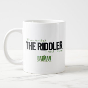 The Riddler - I Know What I Must Become Large Coffee Mug