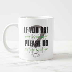 The Riddler - If You Are Justice Please Do Not Lie Large Coffee Mug