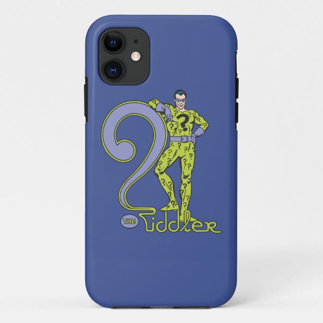 The Riddler & Logo Green Case-Mate iPhone Case (Back)