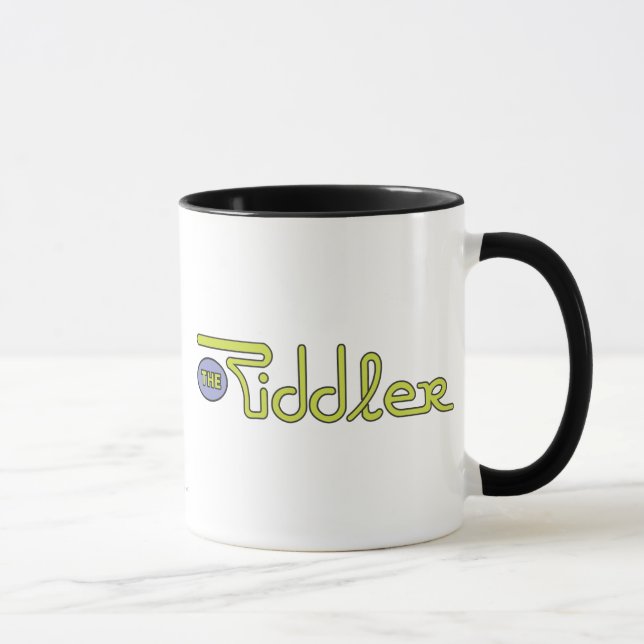 The Riddler Logo Green Mug (Right)