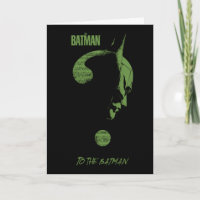 The Riddler "To The Batman" Question Mark