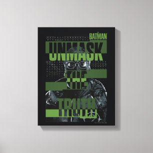 The Riddler - Unmask The Truth Canvas Print