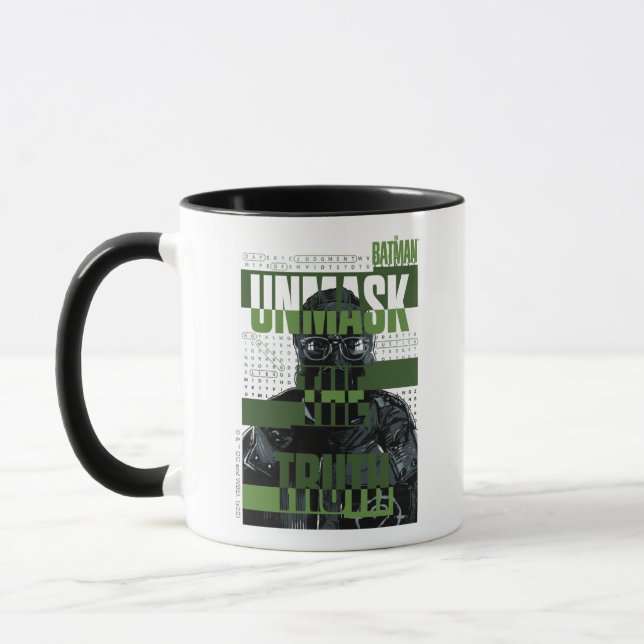 The Riddler - Unmask The Truth Mug (Left)