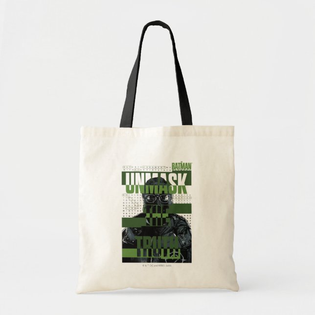 The Riddler - Unmask The Truth Tote Bag (Front)