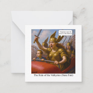 The Ride of the Valkyries (State Fair) Card