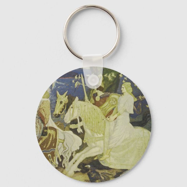 The Riders of the Sidhe Key Ring (Front)