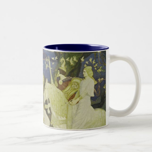 The Riders of the Sidhe Two-Tone Coffee Mug (Right)