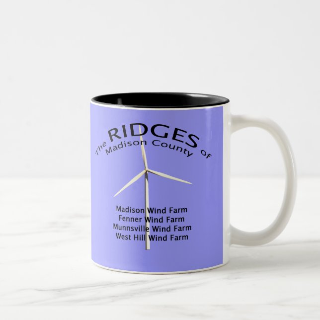 The Ridges of Madison County - Right Two-Tone Coffee Mug (Right)