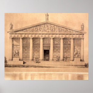 The Riding School of the Imperial Guards, St. Pete Poster