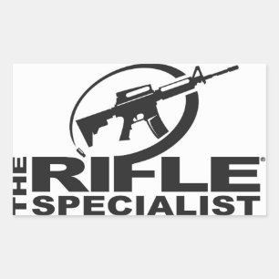 The Rifle Specialist Logo - Large Stickers