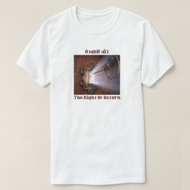 The Right Of Return T-Shirt (Design Front)