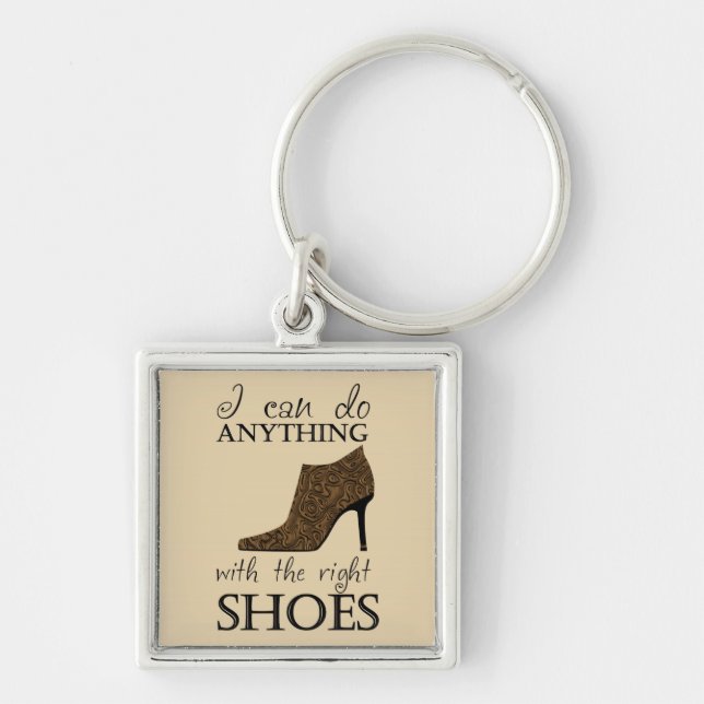 The Right Shoes Key Ring (Front)
