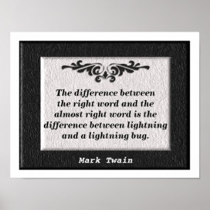 The right word! poster