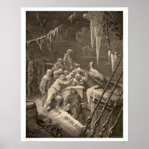 The Rime of the Ancient Mariner poster 16"x20"