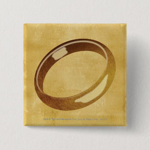 The Ring 15 Cm Square Badge