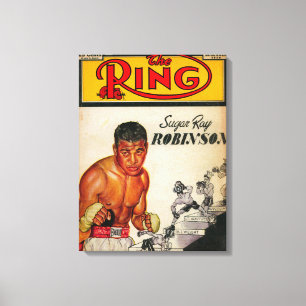 The Ring Magazine Cover 2 Canvas Print