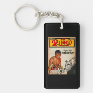 The Ring Magazine Cover 2 Key Ring