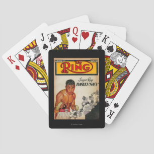 The Ring Magazine Cover 2 Playing Cards
