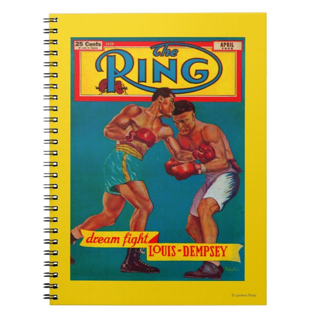 The Ring Magazine Cover Notebook (Front)