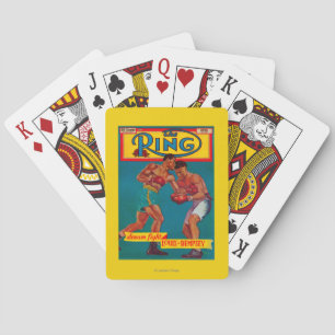 The Ring Magazine Cover Playing Cards