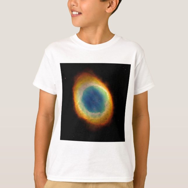 The Ring Nebula M57 NASA T-Shirt (Front)