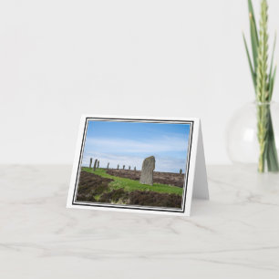 The Ring of Brodgar! Card