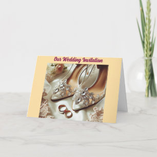 The Ring & Shoe Wedding Invite