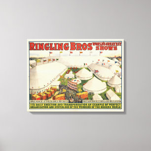 The Ringling Bros. Circus Canvas Print