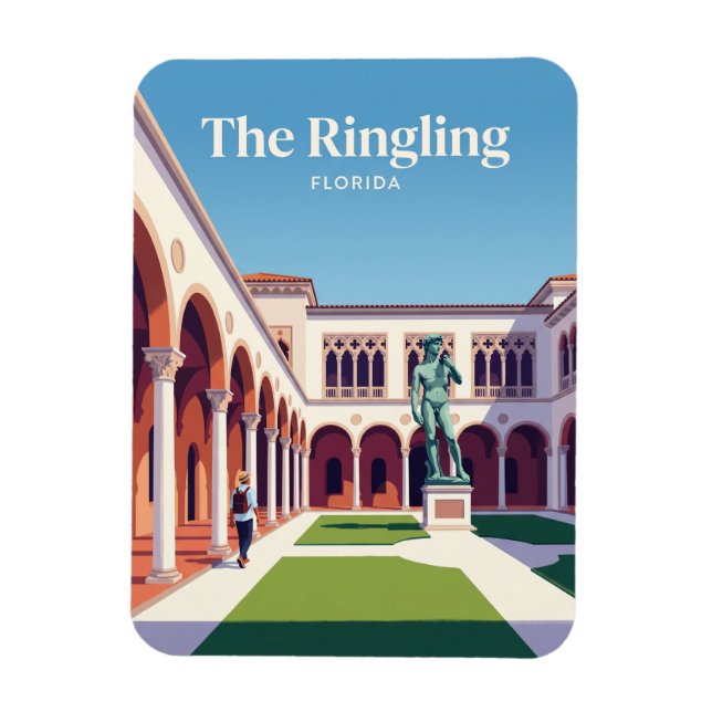 The Ringling USA Magnet (Vertical)