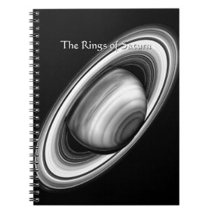 The Rings of Gas Giant Saturn - solar system image Notebook