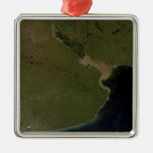 The Rio de la Plata estuary Metal Tree Decoration