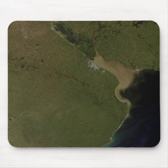 The Rio de la Plata estuary Mouse Mat (Front)