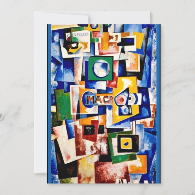 The Rise of Green Square and the Woman's Violin Card (Front)