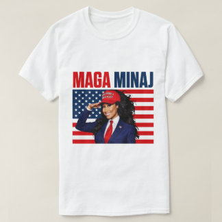 The Rise Of  Maga Minaj And Trump T-Shirt