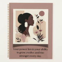 The Rise Stronger Themed Planner