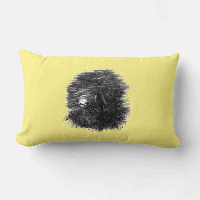 The Rising Moon - Lumbar Pillow (Front)