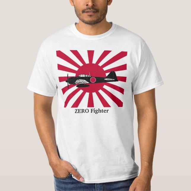 The Rising Sun Flag and the War of Zero T-Shirt (Front)